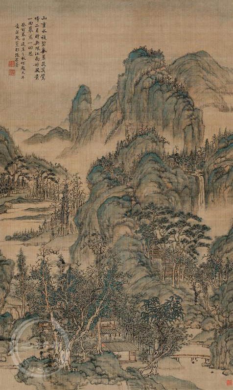 徐扬 《花笑莺啼二月时》