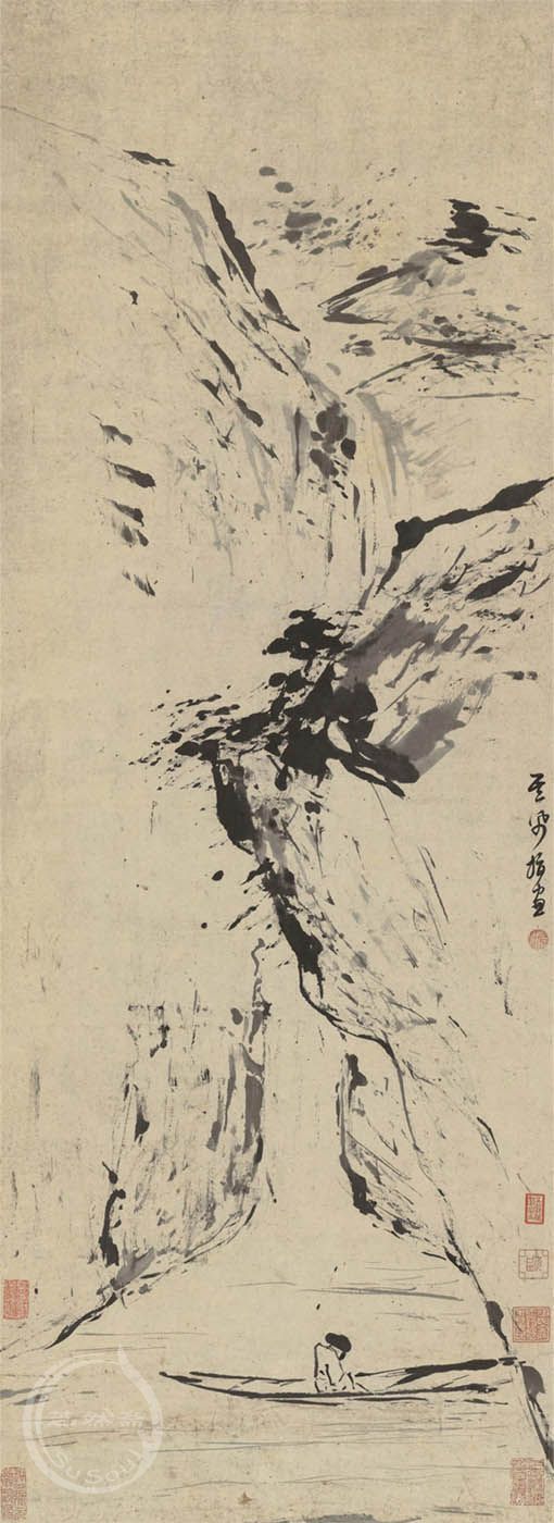 高其佩 《野渡无人》