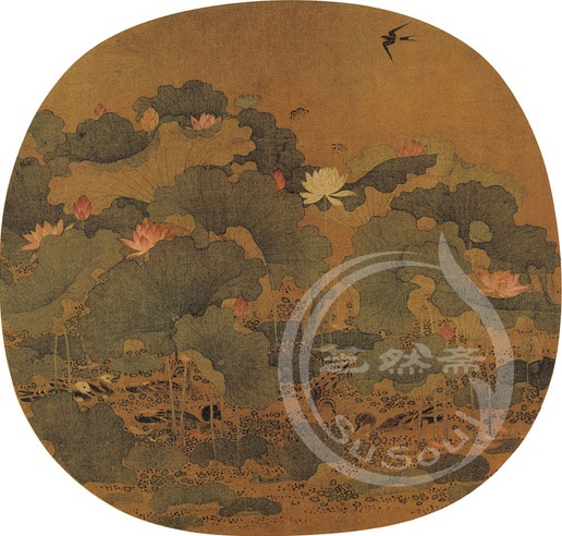 崔白 《太液风荷》