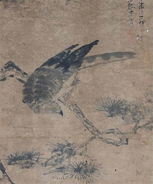 高凤翰 《松鹰图》