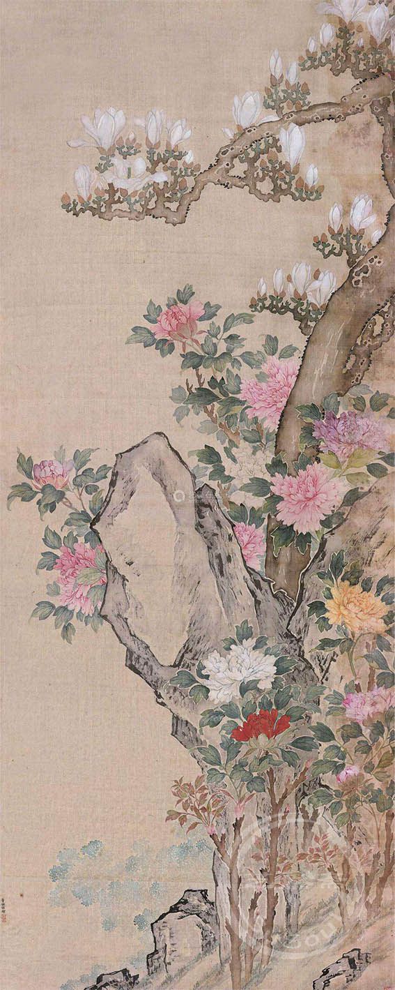 董诰 《玉堂富贵》