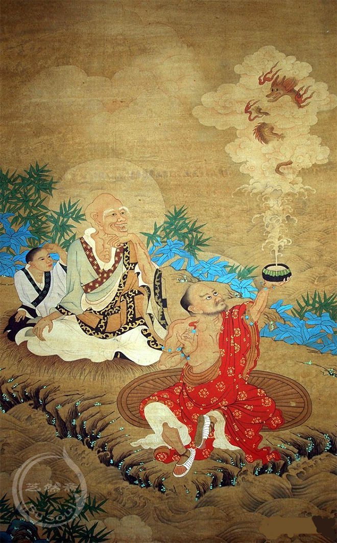 陈枚 《降龙罗汉》