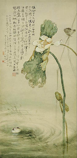 高剑父 《出水芙蓉》
