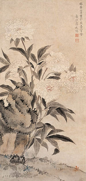 蒋廷锡 《芍药天姿》