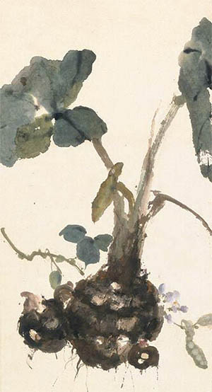 高奇峰 《芋艿》