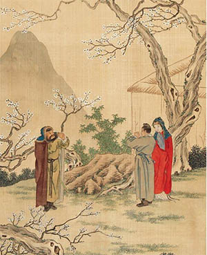 冷枚 《风尘三侠》