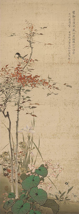 李蕙仙 《天竺子秋海棠》