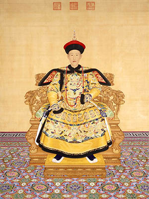 郎世宁 《乾隆朝服像》