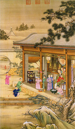 郎世宁 《乾隆行乐图》