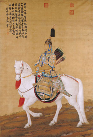 郎世宁 《乾隆皇帝大阅图》