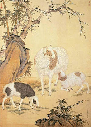 郎世宁 《开泰图》