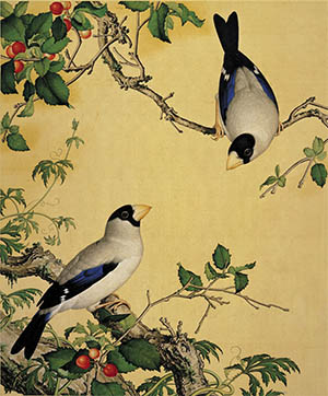 郎世宁 《樱桃》