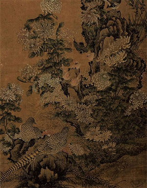邹一桂 《上苑秋声》