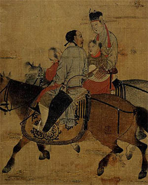 韩干 《文姬归汉》