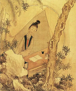 顾洛 《小青小影图》