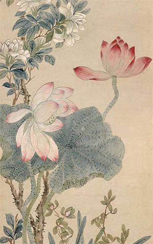 马荃 《炎蒸三艳》