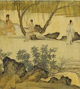 仇英 《溪山消夏图》长卷