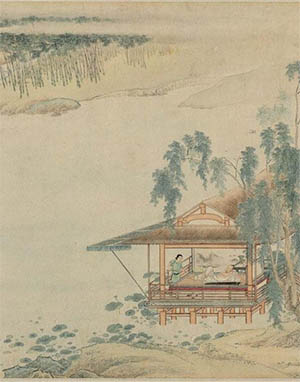 仇英 《采莲图》长卷