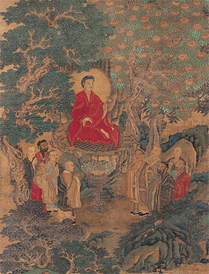 丁云鹏 《释迦讲经图》