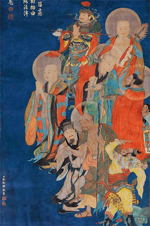 金廷标 《佛像》