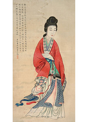 费丹旭 《仕女图》