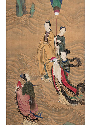 改琦 《嫦娥献寿》