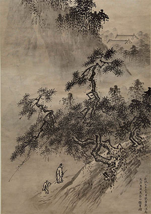 戴进 《春山积翠》