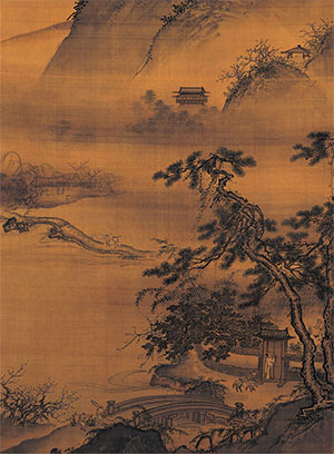 戴进 《春游晚归图》