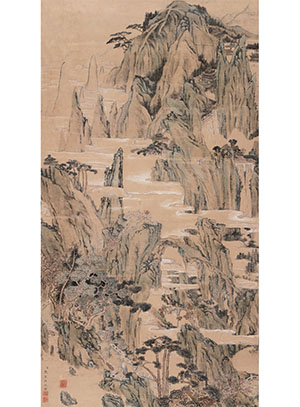 焦秉楨 《仙山瑶台》
