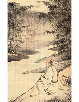 杜琼 《竹溪高逸图》