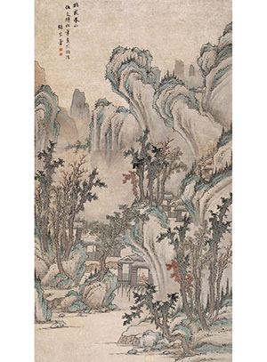张宗苍 《北苑春山》