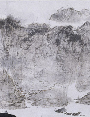 傅抱石 《三峡》长卷