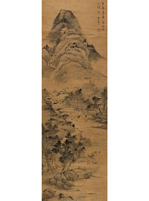 董其昌 《仿古山水》