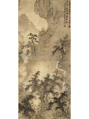 方方壶 《太白龙湫图》