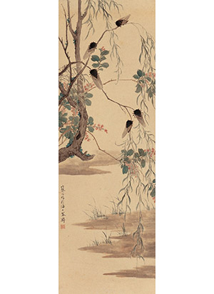 江寒汀 《柳塘居士》