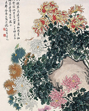 金梦石 《秋暖寒气迟》