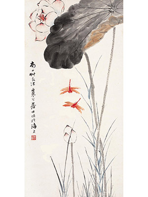 江寒汀 《亭亭净植》