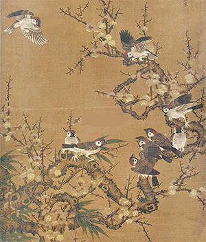 马元驭 《雀噪春意酣》