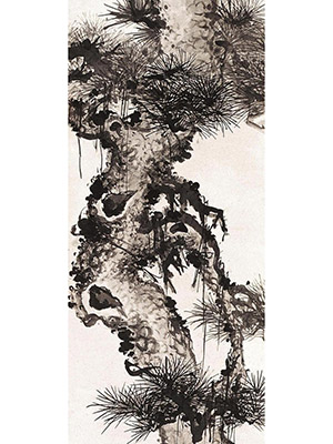 江寒汀 《参天之松》