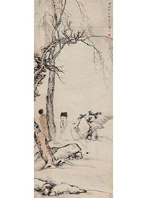 华嵒 《春游》