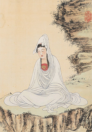梅兰芳 《岸上观音》