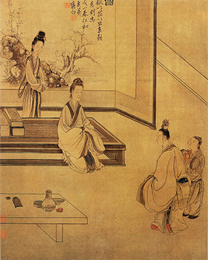 康涛 《贤母图》