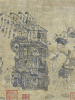 李公麟 《货郎图》