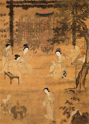 李嵩 《观灯图》