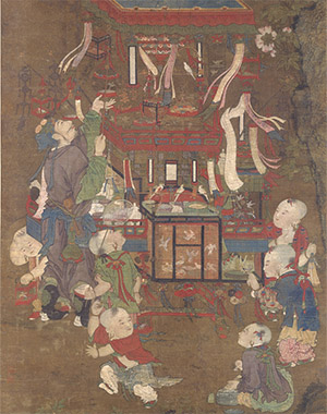 李嵩 《货郎童子图》