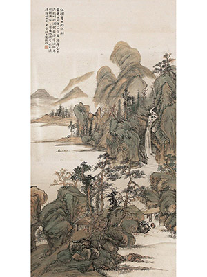 陆恢 《红树青山好放船》