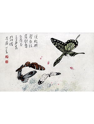 溥儒 《汉殿歌声》