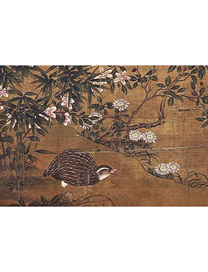 钱选 《秋原安居图》卷