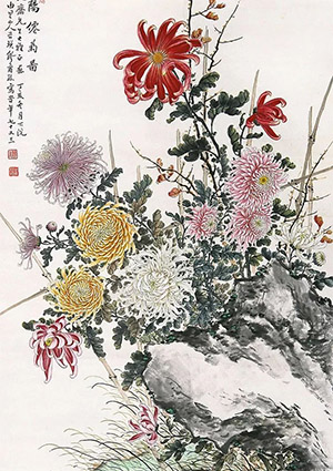 缪谷瑛 《南阳仙翁图》