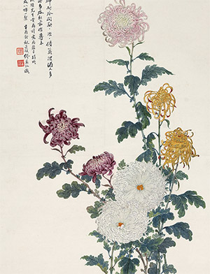缪谷瑛 《风神耐冷图》